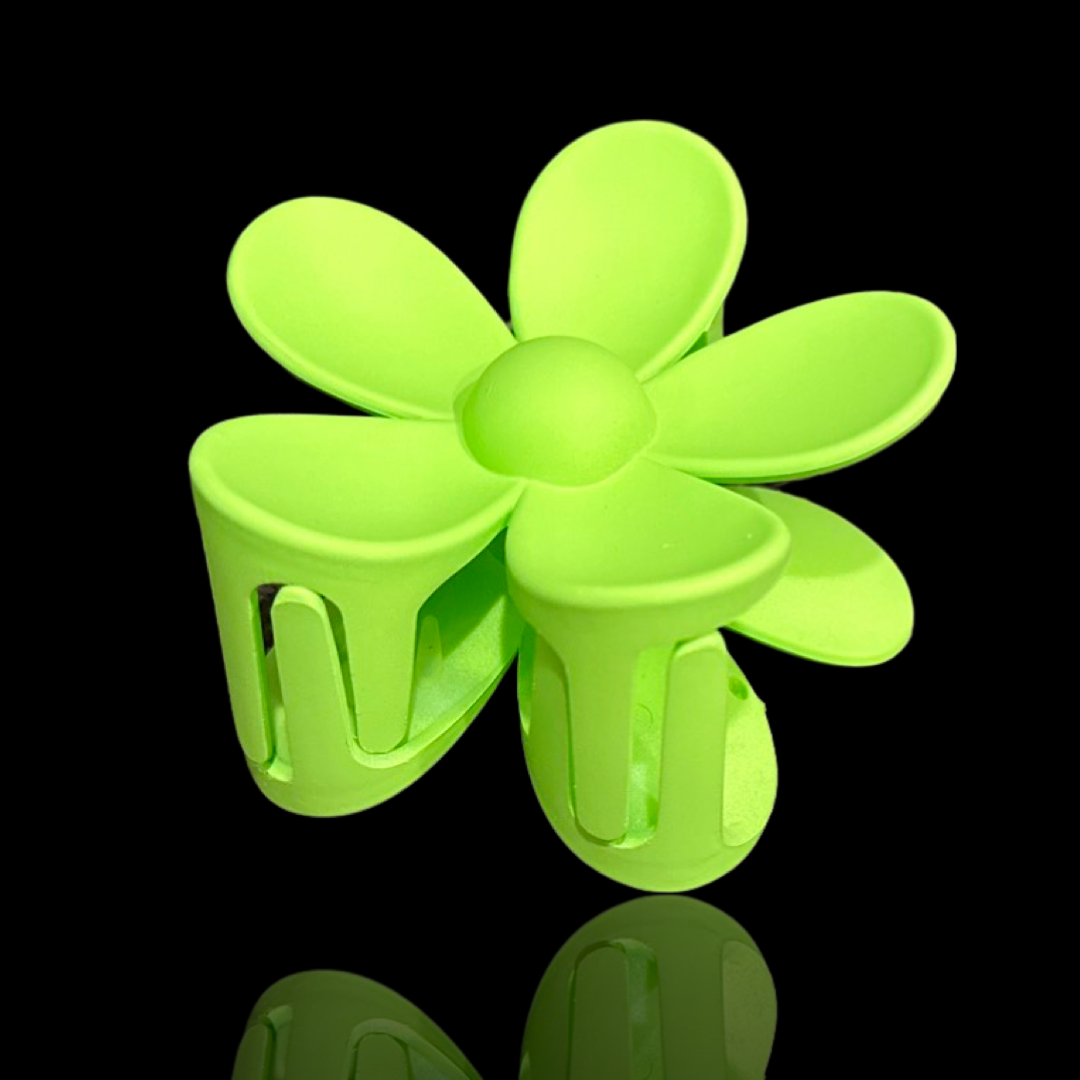 Flower Hair Claw Clips - Large