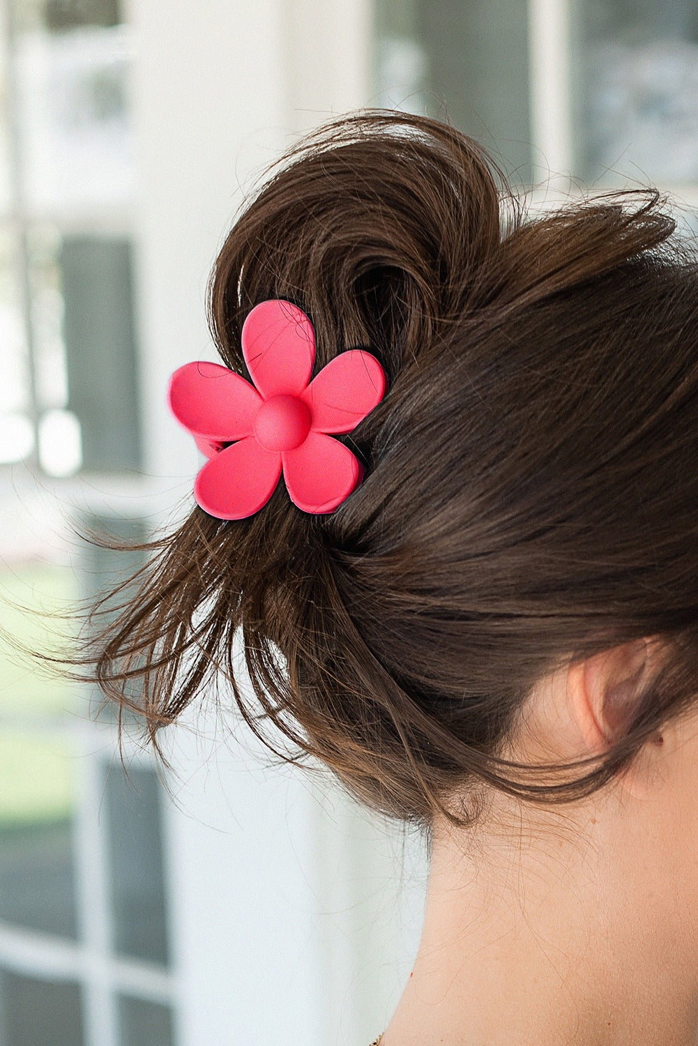 Flower Hair Claw Clips - Large
