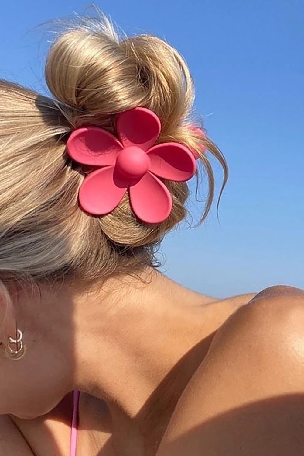 Flower Hair Claw Clips - Large