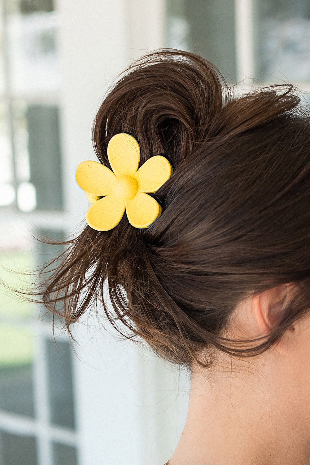 Flower Hair Claw Clips - Large