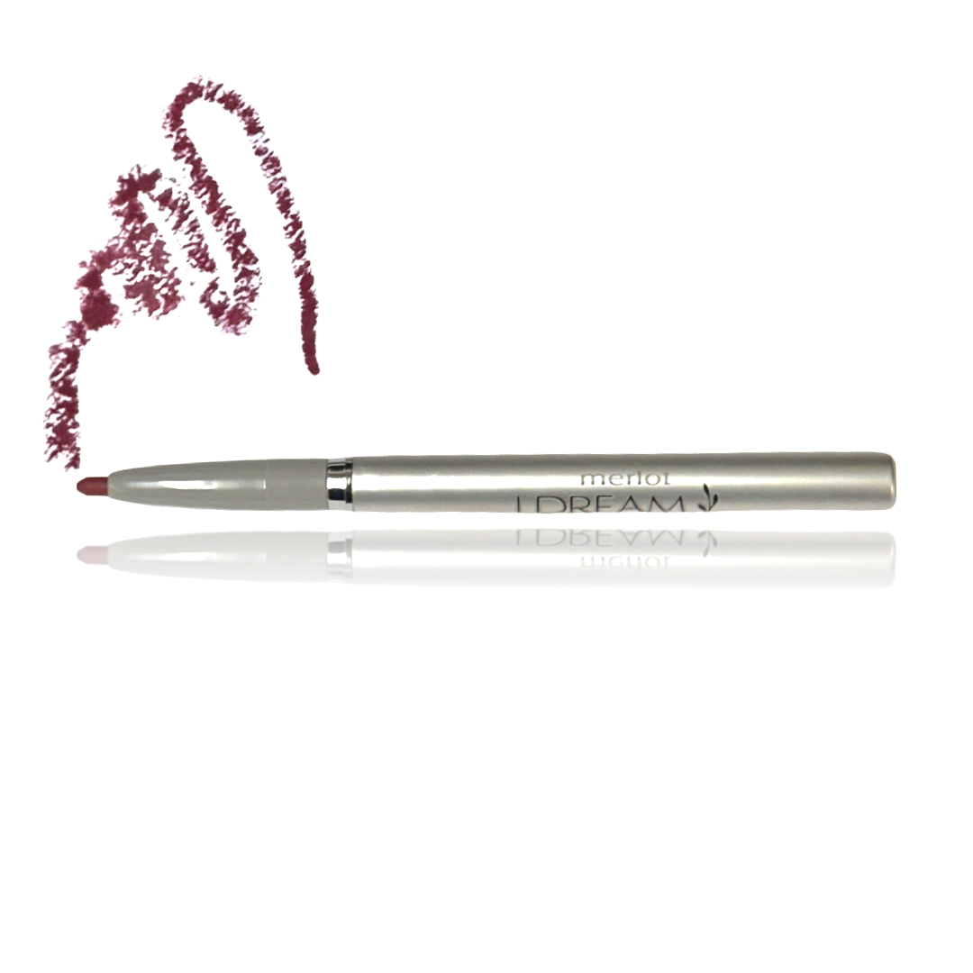 Sketch Stick Refillable lip liner pencil in merlot shade.