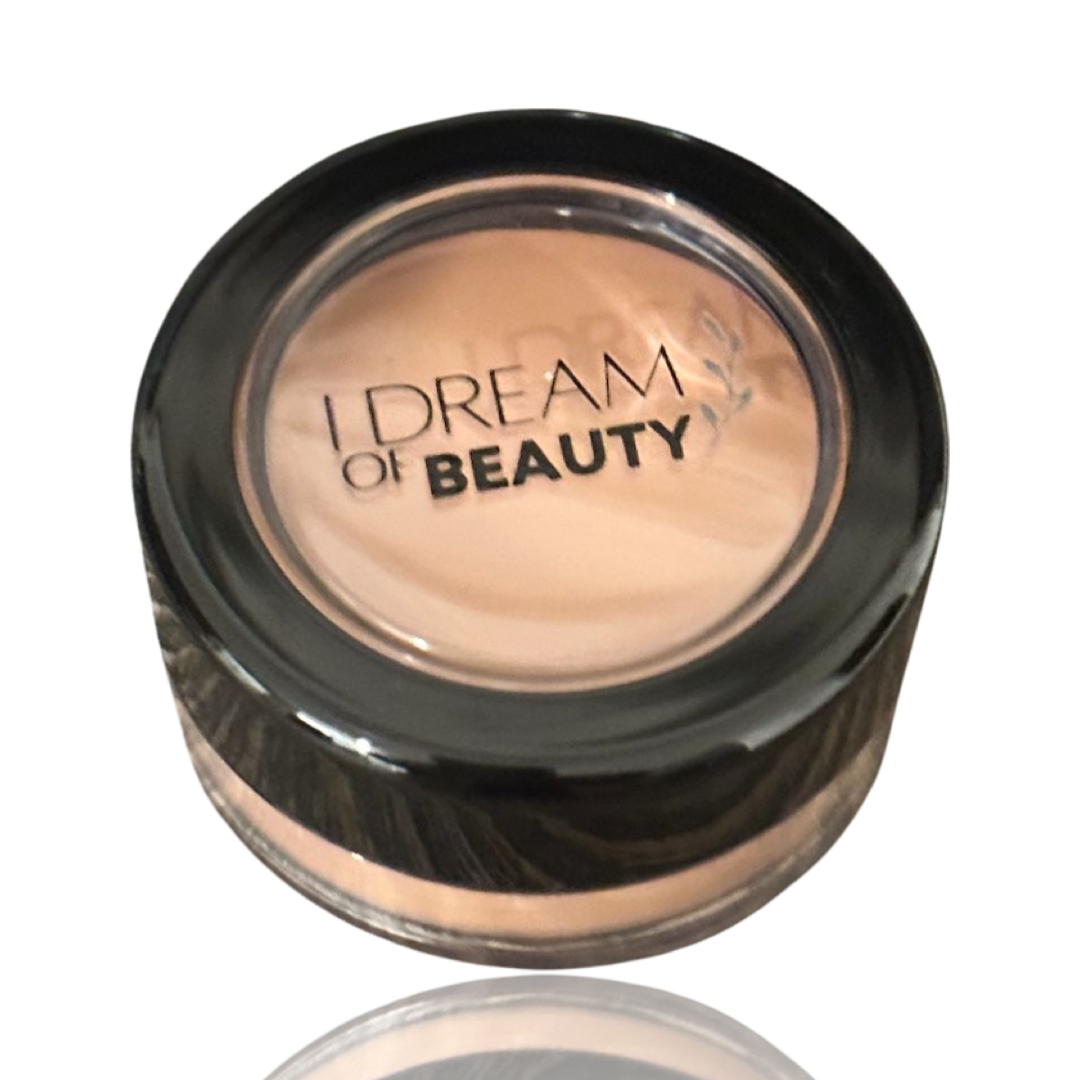 Picture Perfect cream foundation packaged in a large 1oz clear jar.