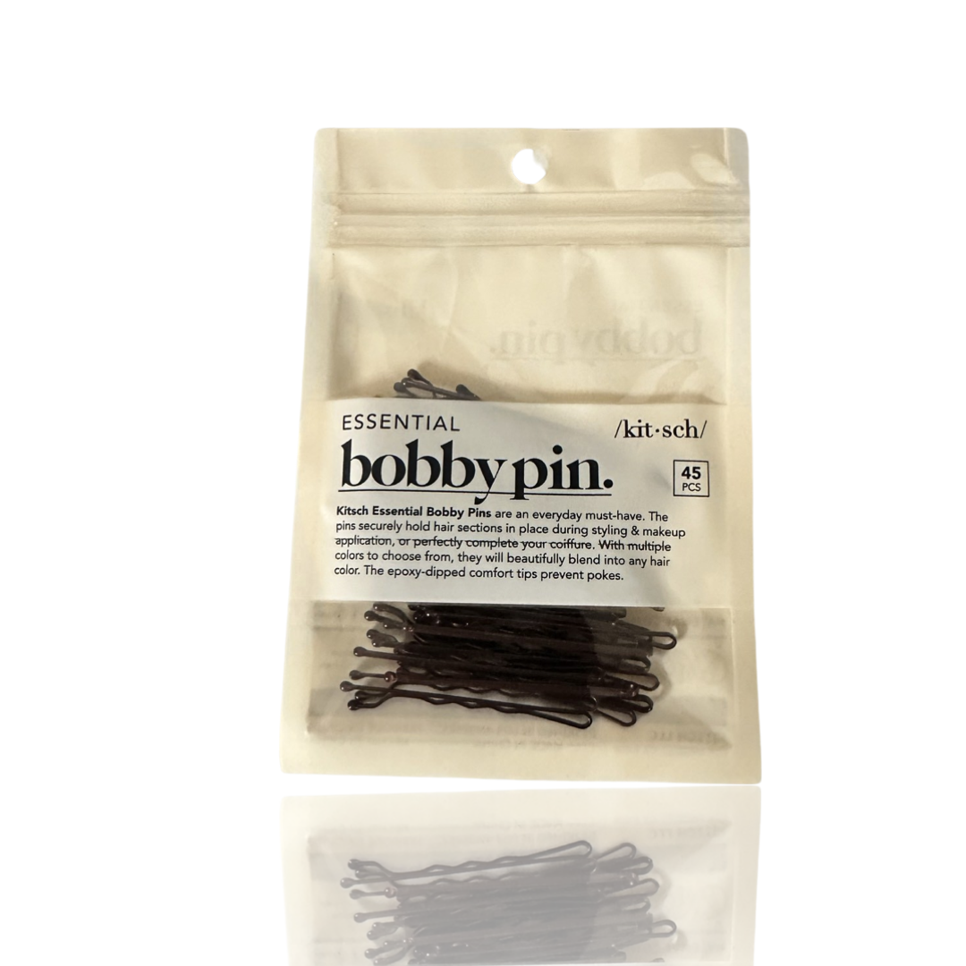 Kitsch Pro Essential Bobby Pins - 45 QTY Packs in Black, Blonde, Brown