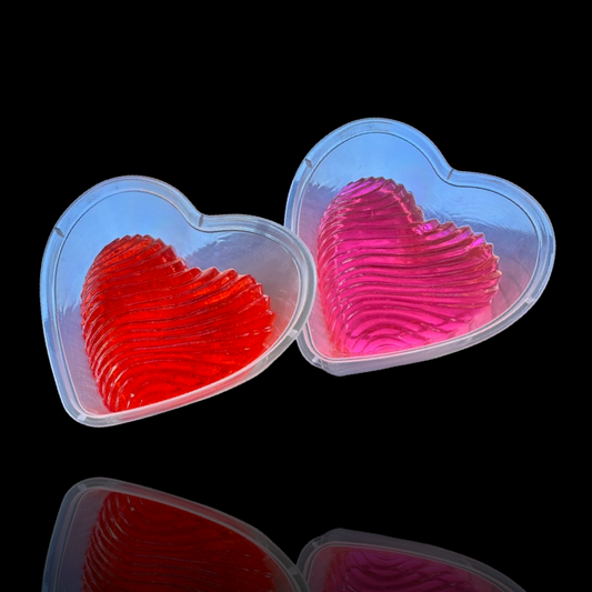 Swirl Heart Jelly Soap Individual Pack (1 Soap)