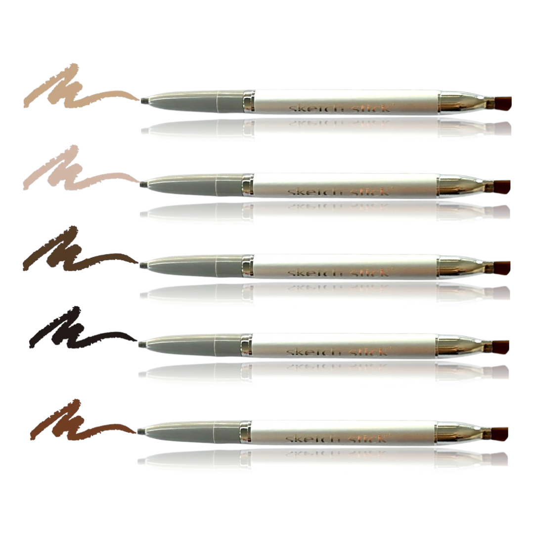 Sketch Stick Refillable double sided brow liner pencil in a variety of  shades