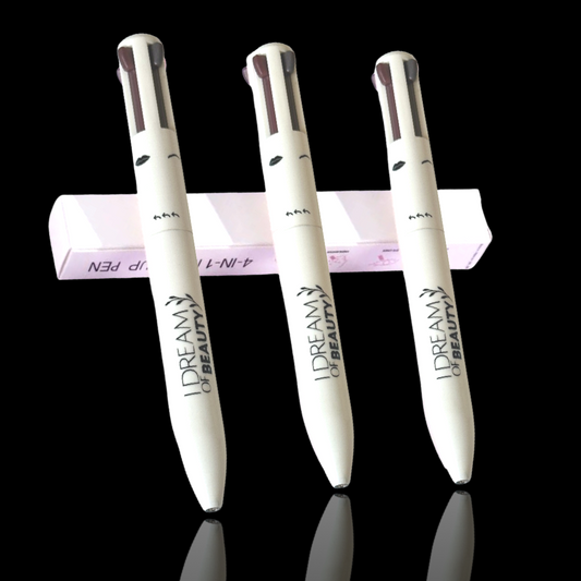 4-in-1 Multifunctional Makeup Pen - Eye Liner, Brow Pencil, Lip Liner, Highlighter