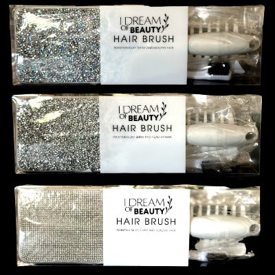 Diamond Detangling Hair Brush Set - Brush, Comb, and Edges Brush Included